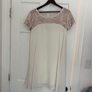 Vanilla Bay Cream and Pink Dress